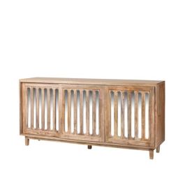 DKD Home Decor Buffet Moderno Mango y Espejo Marron 175 x 40.5 x 83.5 cm Precio: 695.49999948. SKU: B1CX59ZSP9