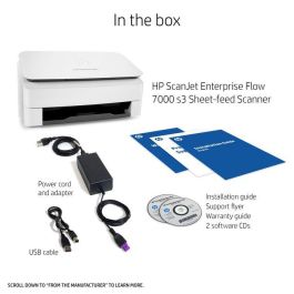 Escáner HP ScanJet Enterprise Flow 7000 S3 75 ppm Escáner HP ScanJet Enterprise Flow 7000 S3 75 ppm