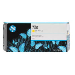 HP DESIGNJET 738 CARTUCHO AMARILLO 300ML HP DESIGNJET 738 CARTUCHO AMARILLO 300ML Precio: 214.58999947. SKU: B1ADYVDMJM