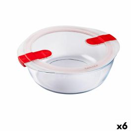Fiambrera Hermética Pyrex Cook&heat 26 x 23 x 8 cm 2,3 L Rojo Vidrio (6 Unidades) Precio: 116.78999981. SKU: S2707054