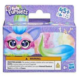 Hasbro Furby DJ Furblets Can-Dee-Swirl HASG17825X0, minipeluche electrónico, juguete infantil con 45 sonidos y música, a partir de 6 años