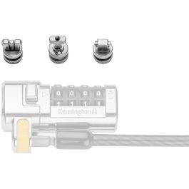 Kensington ClickSafe Anclajes de Seguridad Universal para Ranuras Estándar, Nano y Wedge de Portátiles, Kit de Repuesto
