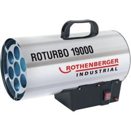 Rothenberger Roturbo 19000 - Generador de Aire Caliente Móvil a Gas, Encendido Automático, 160m³, Secado y Calefacción para Talleres/Obras, Plateado Precio: 174.90000055. SKU: B17SSCDMPS
