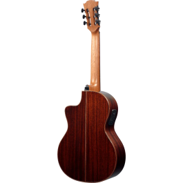 LAG Guitarra Clásica Electroacústica Auditorium Occitania 118 Natural con Tapa de Cedro y Electrónica Astro-LAG Cutaway