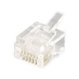 EQUIP 121131 Conector Modular RJ12 6P6C Transparente, 100 Piezas Precio: 22.88999955. SKU: B1DZ2HD8XB