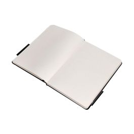 Cuaderno Con Gomilla Antartik Notes Tapa Dura A4 Hojas Puntos Negro 100 Hojas 80 gr Fsc