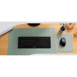 Cherry CHE1737440453643 Teclado y ratón inalámbricos Stream Desktop Comfort 2.4 GHz, diseño ergonómico, color negro