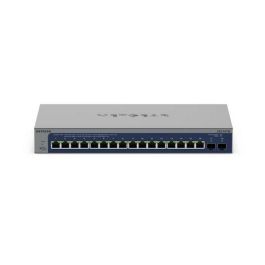 Netgear Smart Switch Ethernet 16-Port 10G/Multi-Gigabit con 2 Puertos SFP+, Gestión Remota Insight Incluida