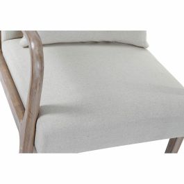 Butaca Sixties DKD Home Decor Beige Natural 79 x 75 x 66 cm Butaca Sixties DKD Home Decor Beige Natural 79 x 75 x 66 cm
