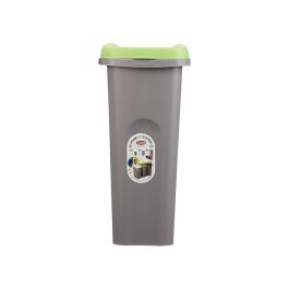 Papelera Con Sujecion Bolsa 25L Verde Stefanplast 24X51CM (6 Unidades) Papelera Con Sujecion Bolsa 25L Verde Stefanplast 24X51CM (6 Unidades)