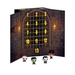 Funko 87799 Calendario de Adviento Universal Spooky 13 Días con 13 Figuras Pocket POP! de 5.1 cm Monstruos Clásicos Horror Funko 87799 Calendario de Adviento Universal Spooky 13 Días con 13 Figuras Pocket POP! de 5.1 cm Monstruos Clásicos Horror