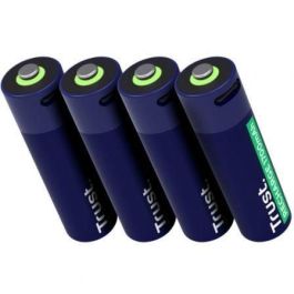 Pack de 4 Pilas AA Trust 25631/ Recargables Pack de 4 Pilas AA Trust 25631/ Recargables