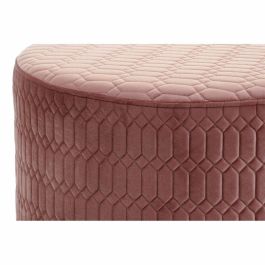 Reposapies Sixties DKD Home Decor Rosa 55 x 35 x 55 cm