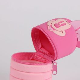 Cerdá Estuche Portatodo de Silicona Minnie Mouse Rosa Talla Única Niños +3 Años