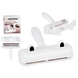 Rodillo Quitapelos Mascow para Mascotas 19.5x8x21 cm - Blanco (12 Unidades) Precio: 47.79000028. SKU: B1E5WAANQQ