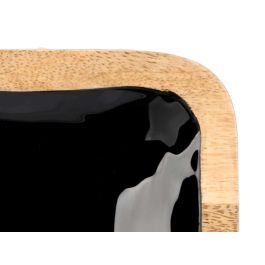 Giftdecor Bandeja Cuadrada 4 Espacios Madera Mango Negro 31x31x3 cm (6 Unidades) Giftdecor Bandeja Cuadrada 4 Espacios Madera Mango Negro 31x31x3 cm (6 Unidades)