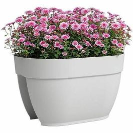 Artevasi 5600442850840 Jardinera Capri Campana para Balcón 40 cm Blanco
