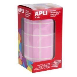 Apli Gomets Cuadrados 20 mm Rollo Rosa -Rollo 1770 Unidades- Precio: 3.50000002. SKU: B15AKTLF99