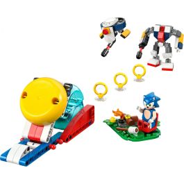 LEGO 77001 Set de Construcción Batalla de Sonic en la Hoguera con Minifigura Sonic, Esfera de Velocidad y Figuras para +7 años