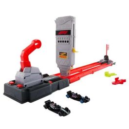 Mattel Pista Hot Wheels Racing F1 Reto de la Parrilla de Salida Incluye 2 Vehículos