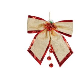 Lazo Decorativo Dorado Krist+ 54x60 cm - Oro, Rojo (4 Unidades) Precio: 58.68999972. SKU: B19B5CEXY7