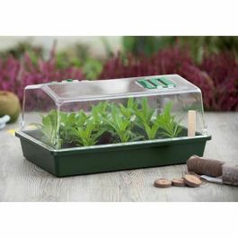 Nature Terrina de Invernadero Rígida con Cubierta Transparente Ventilada, Aireadores Deslizantes y Control de Humedad 37.5x24x18 cm Precio: 24.69000039. SKU: B1669LYLCX