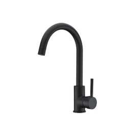 ROUSSEAU Grifo de cocina mezclador Køben - Sin ducha de mano - Negro
