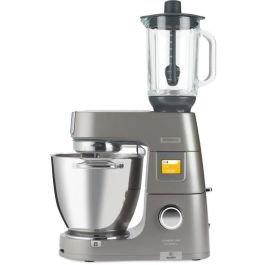 Kenwood KAH359GL Accesorio Batidora Licuadora de Vidrio Thermoresist 1.6L con 4 Palas para Robot de Cocina