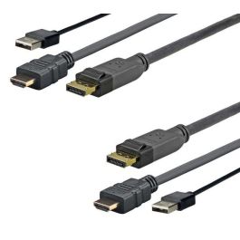 Vivolink Cable HDMI + USB + DisplayPort 1 Metro con Conectores Moldeados Soporta 4K Precio: 20.89000023. SKU: B16FD68DXH