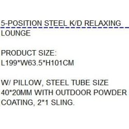 DKD Home Decor Tumbona Terraza Y Jardin Verde Menta 199 x 63 x 101 cm Acero Textilene 5 Posiciones Con Ruedas