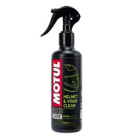 Motul MTL102992 Limpiador de Casco y Visera Exterior, Fórmula Neutra No Agresiva, Anti-insectos, Pulverizador, Sin Rastro