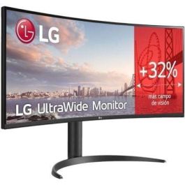 LG Monitor Profesional Ultrapanorámico Curvo 34WR55QK-B 34" WQHD Regulable en altura Negro Precio: 296.88999956. SKU: B1G9WGRK73