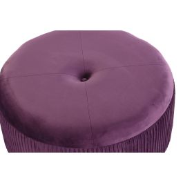 Reposapies Glam DKD Home Decor Purpura 70 x 28 x 70 cm Set de 2