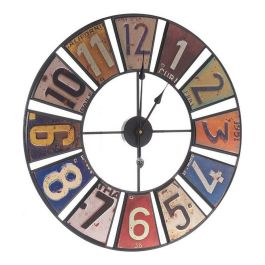 Reloj de Pared Multicolor Retro Metal (60 x 4,5 x 60 cm) Precio: 37.6899996. SKU: S3609724