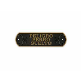 Placa Magnet & Steel Peligro perro Suelto 24 x 7,2 cm Precio: 18.79000046. SKU: B13E8HKNSZ