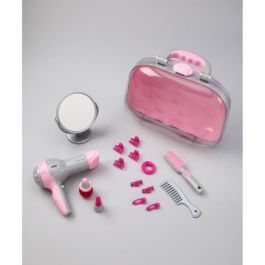 Klein Estuche de Peluquería Infantil Braun - Secador de Pelo Electrónico con Sonidos, Accesorios: Cepillo, Peine, Espejo y Joyería para Niñas 3+ Años Klein Estuche de Peluquería Infantil Braun - Secador de Pelo Electrónico con Sonidos, Accesorios: Cepillo, Peine, Espejo y Joyería para Niñas 3+ Años