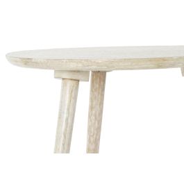 DKD Home Decor Pikoh Mesita Auxiliar Marron 50.5 x 47.5 x 50.5 cm