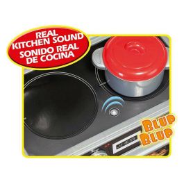 Molto Cocina Master Electrónica para Niños +3 Años con Sonidos, 13 Accesorios y Medidas 102x114x34 cm de Plástico.