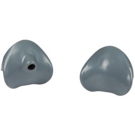 EYENIMAL Fuente de Agua Classic para Perros y Gatos 1.75L - Plástico - Gris y blanco - 3 tipos de flujo con filtro