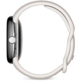 Google Pixel Watch LTE, Reloj Inteligente 41mm Plata/Blanco con 32GB de Almacenamiento, Conectividad 4G