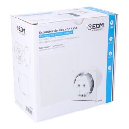 Extractor de aire con tapa blanca, ( personalizable) 11w ø10cm edm