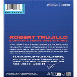 Juego Bajo Eléctrico Robert Trujillo S.Steel 5 St. 45-130