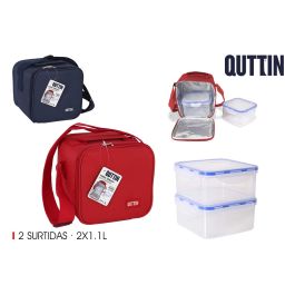 Funda Térmica para Fiambrera Cuadrada 1.1Lt Quttin - Pack de 2 (8 Unidades) Precio: 73.50000042. SKU: B12DW3TLBE