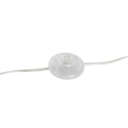 Lámpara de Pie Home ESPRIT Transparente Plateado 50 W 220 V 30 x 30 x 172 cm
