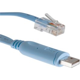 Cisco CAB-CON-USBRJ45= Adaptador de Consola USB a RJ45 Micro USB Azul Precio: 75.94999995. SKU: B1ER2D67Q8