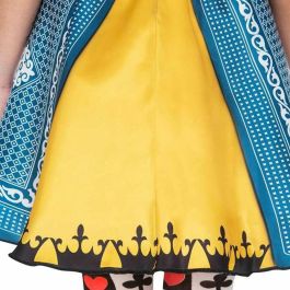 Disfraz reina de corazones diadema con corona, vestido y medias talla s Disfraz reina de corazones diadema con corona, vestido y medias talla s