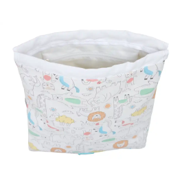 Bolsa Mochila con Cuerdas Safta Zoo Beige 26 x 34 x 1 cm