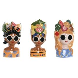 Macetero Tropical DKD Home Decor Multicolor 8 x 18 x 10 cm (6 Unidades) Precio: 56.58999995. SKU: B143Q8EKF5