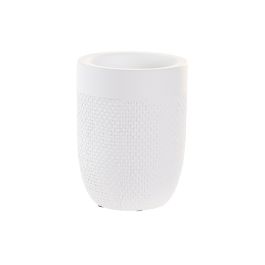 DKD Home Decor Vaso Básico de Cemento Blanco 8 x 10.5 x 8 cm Precio: 7.49999987. SKU: S3040994