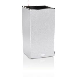 Macetero LECHUZA Canto Stone Column 30 - kit LED completo, blanco cuarzo Macetero LECHUZA Canto Stone Column 30 - kit LED completo, blanco cuarzo